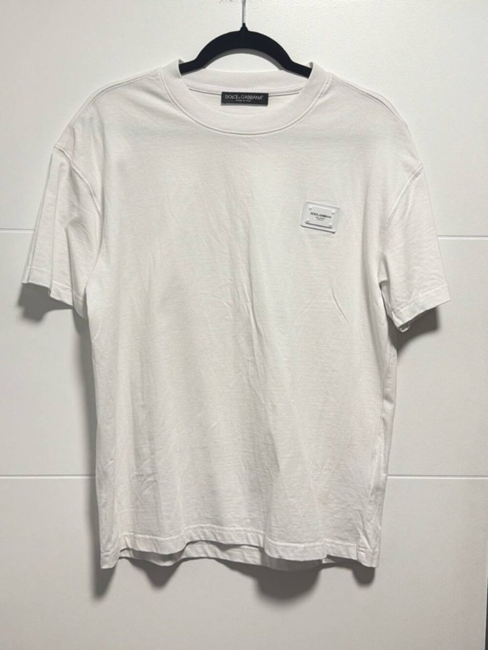 Dolce and Gabbana Crew Neck T-Shirt- Unisex | Barely Worn